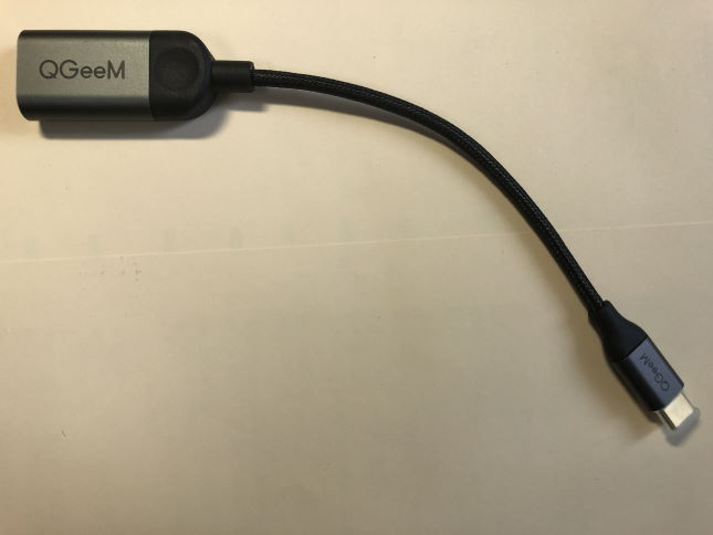 QGeeM USB-C HDMI変換アダプタ